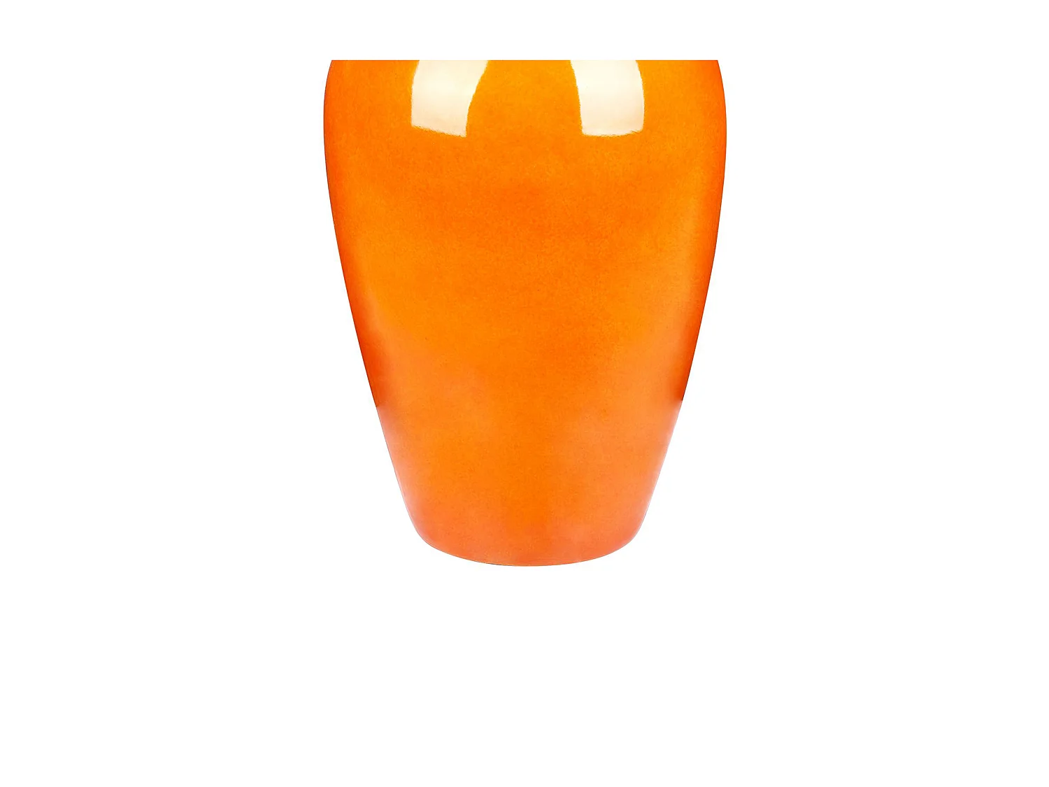 Vase à fleurs TERRASA Céramique 39 cm Orange