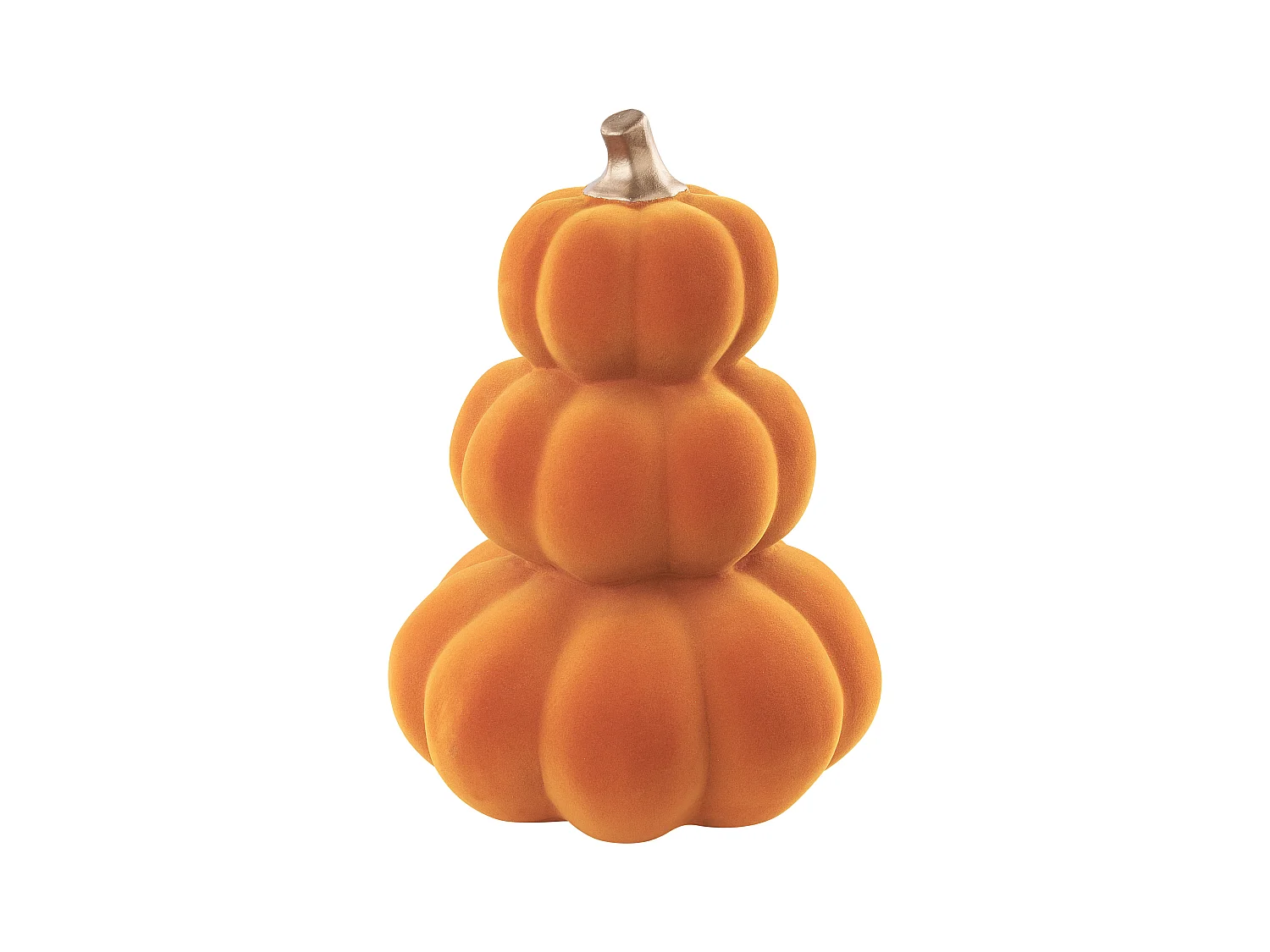 Accessoire Décoratif Citrouille KALAMATA Velours Orange