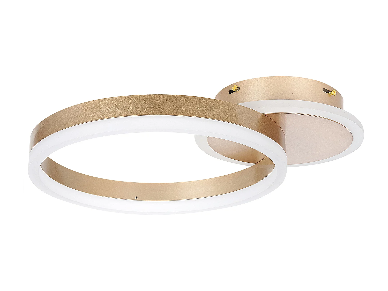 Plafonnier à LED GLYDE Métal Doré