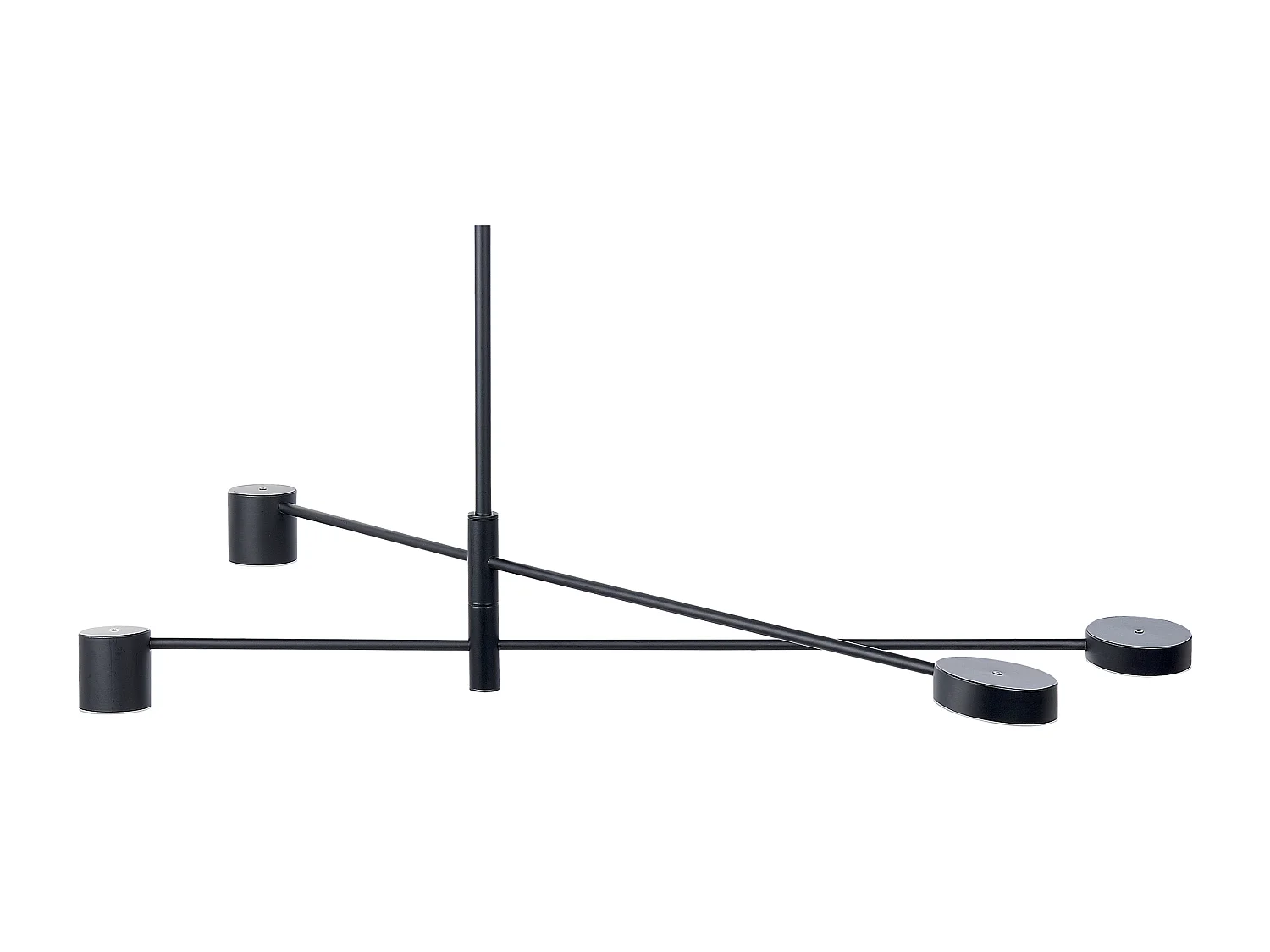 Candeeiro suspenso BANDON Metal Preto