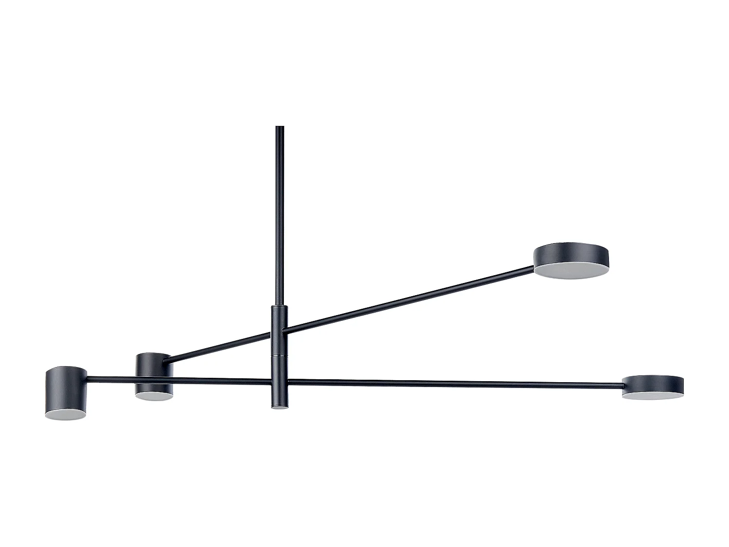 Candeeiro suspenso BANDON Metal Preto