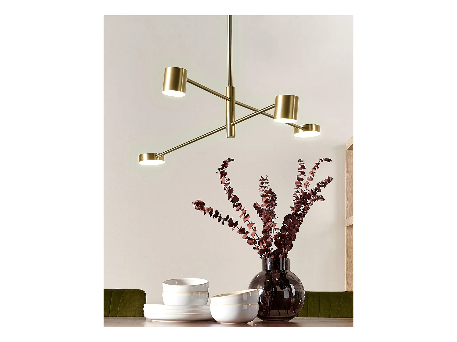 Lampa wisząca BANDON Metal Złoty