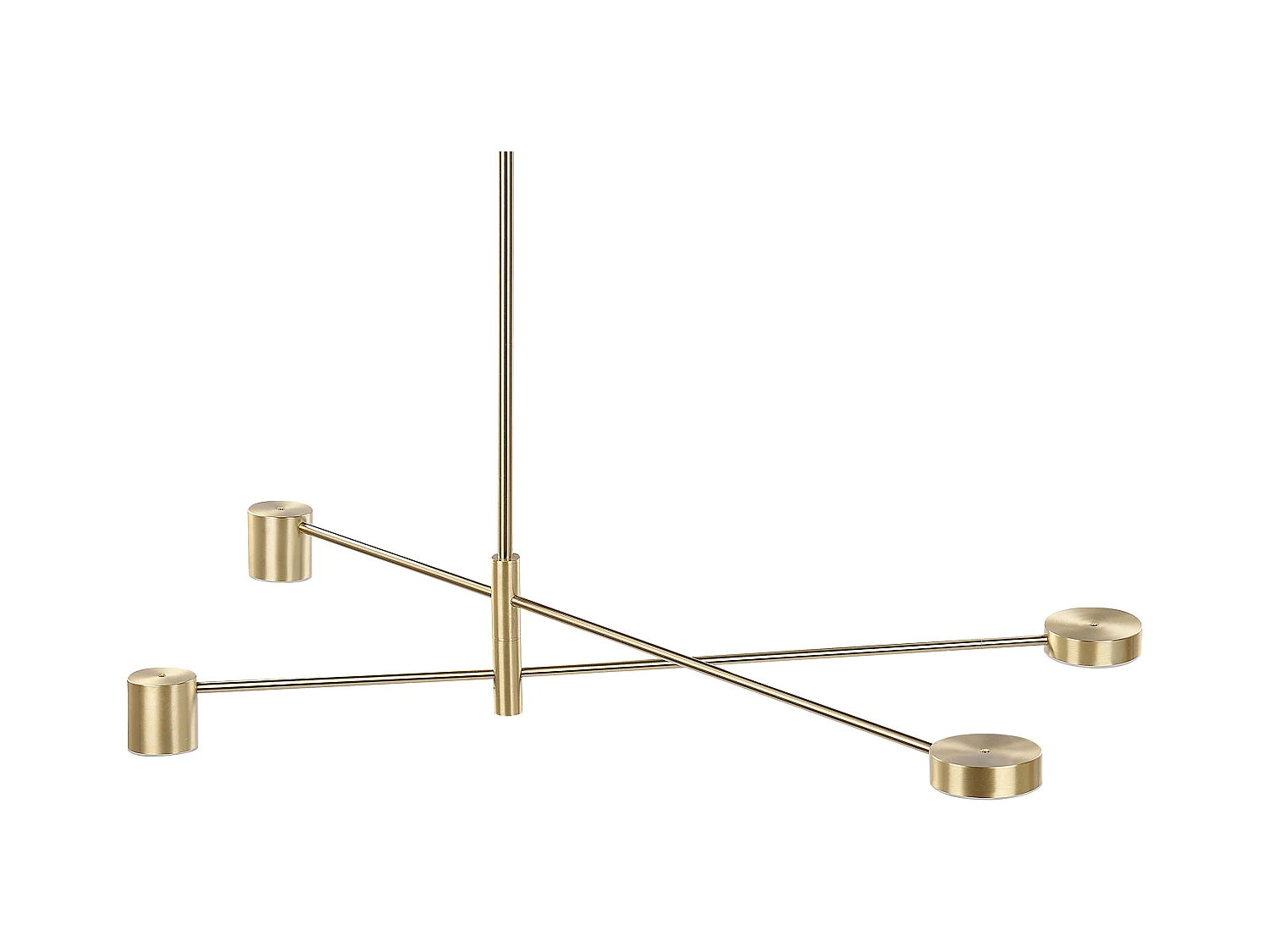 Lampe suspension BANDON Métal Doré