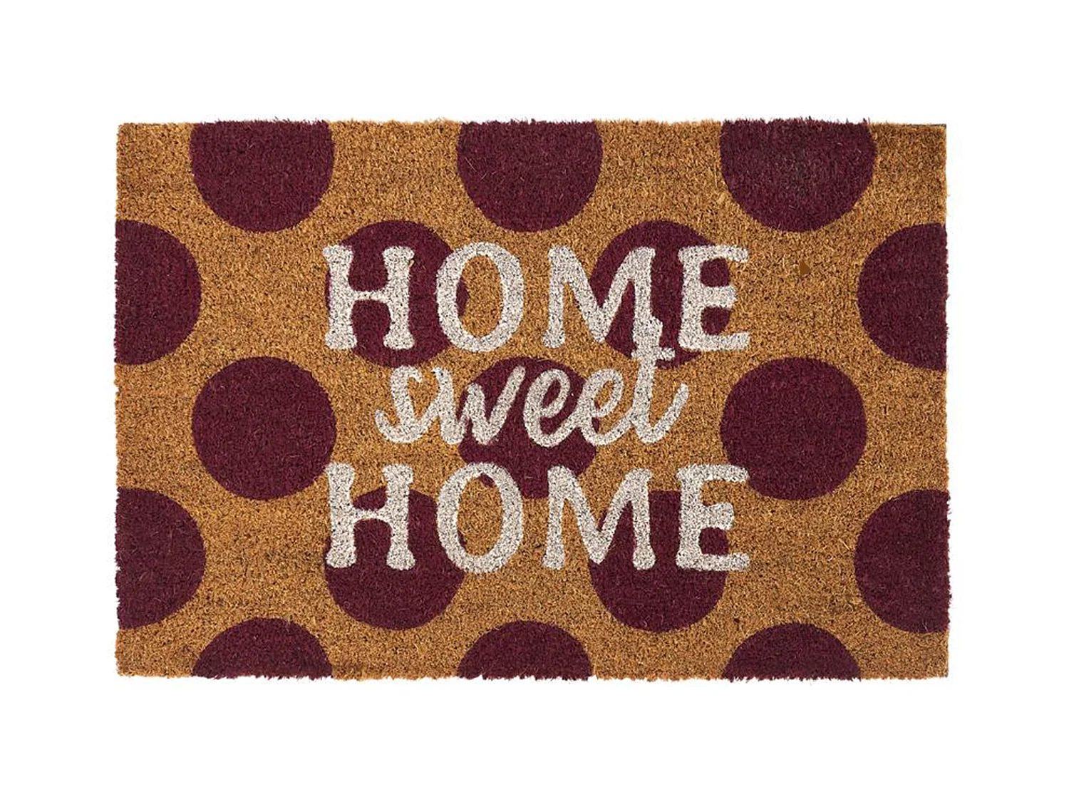 Paillasson 40x60 cm HOME SWEET HOME marron