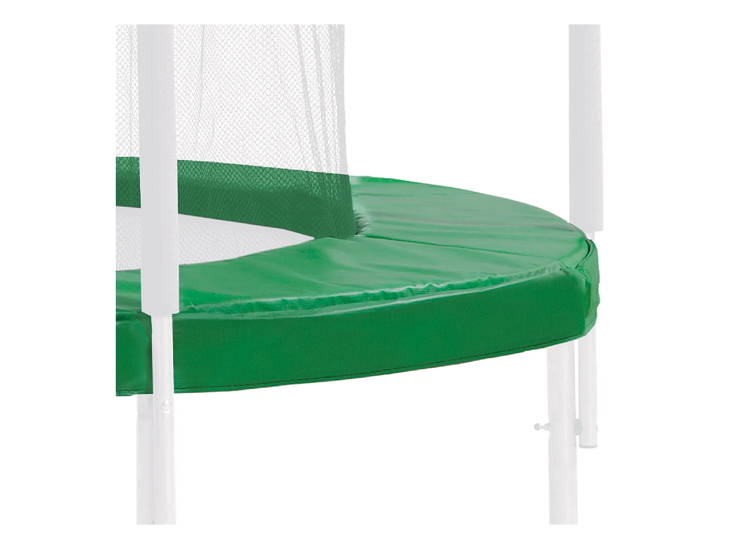 Kangui - Coussin de protection vert pour trampoline Ø 430 cm