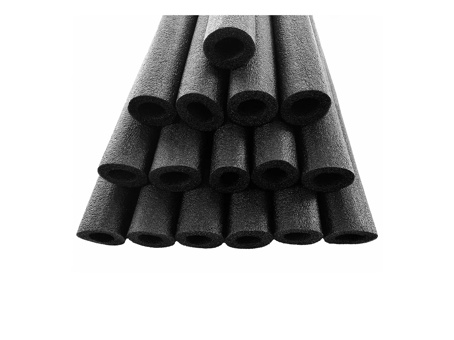 Lot de 16 mousses protection pour trampoline avec poteaux de filet Ø25mm
