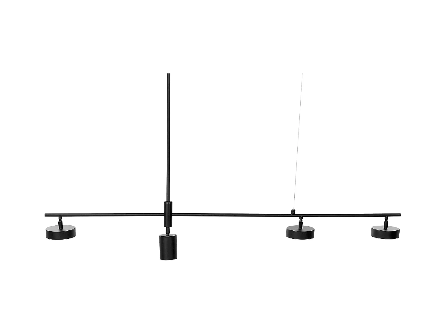 Lampe LED suspendue FOYLE Métal Noir