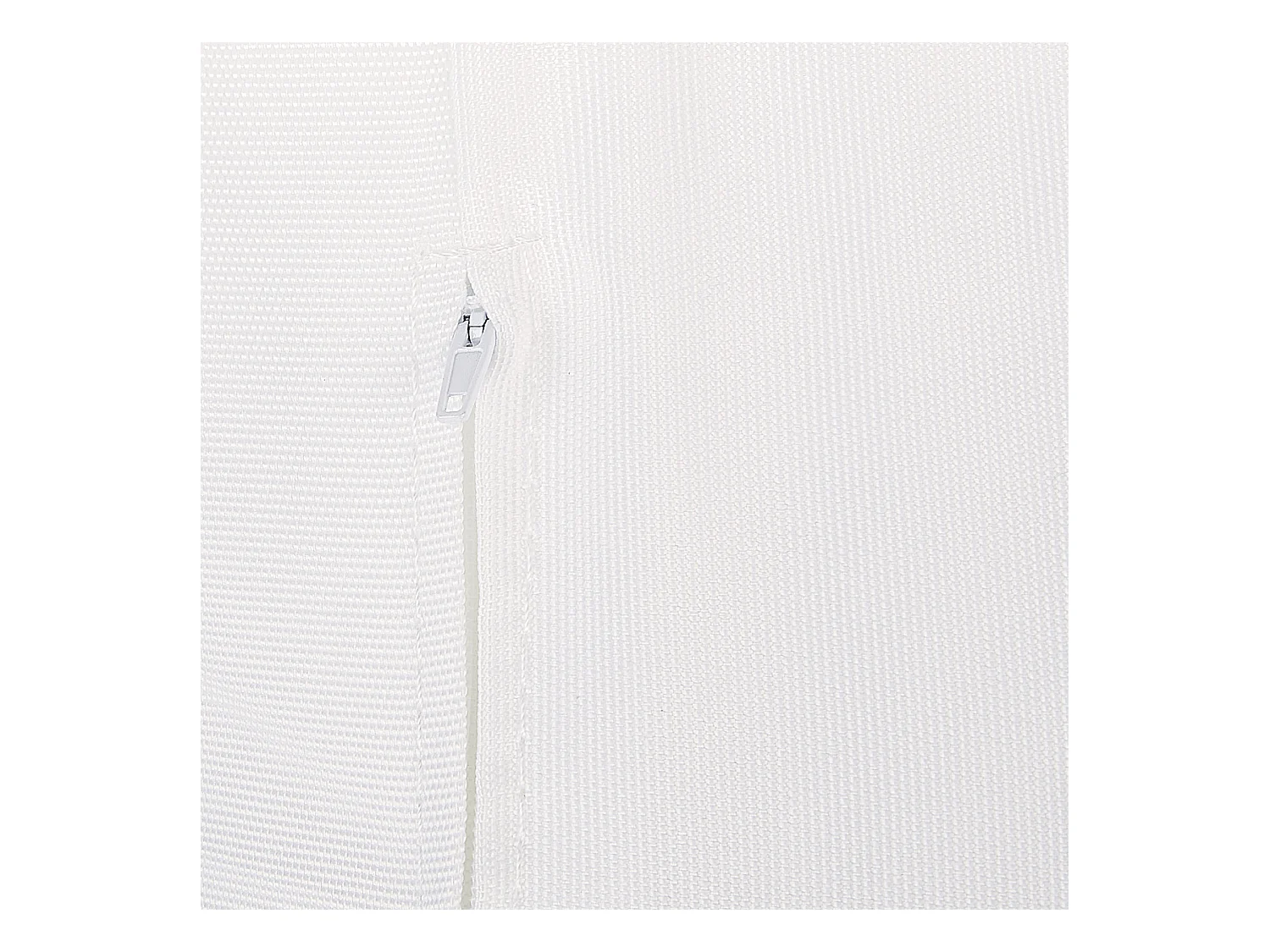 Moderner Hängekorbsessel Flechtseil mit beigem Gestell inkl. Kissen weiß Adria