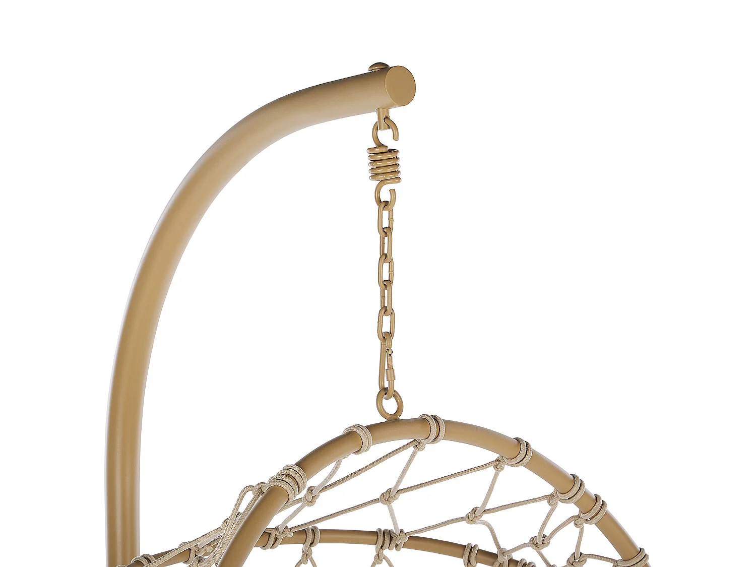 Hängesessel mit Gestell ADRIA Metall Beige