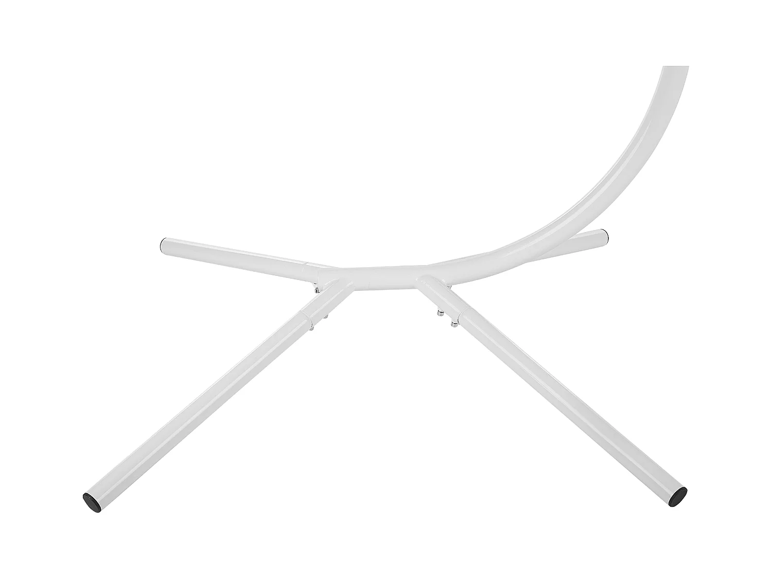 Silla colgante con soporte ADRIA Metal Blanco