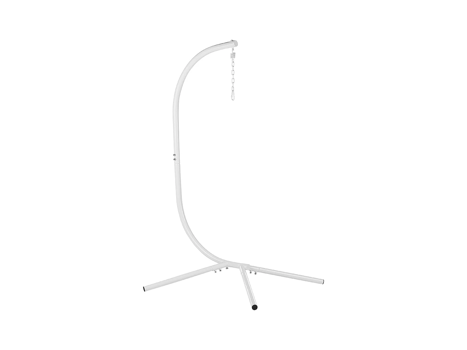 Hangstoel met standaard ADRIA Metaal Wit