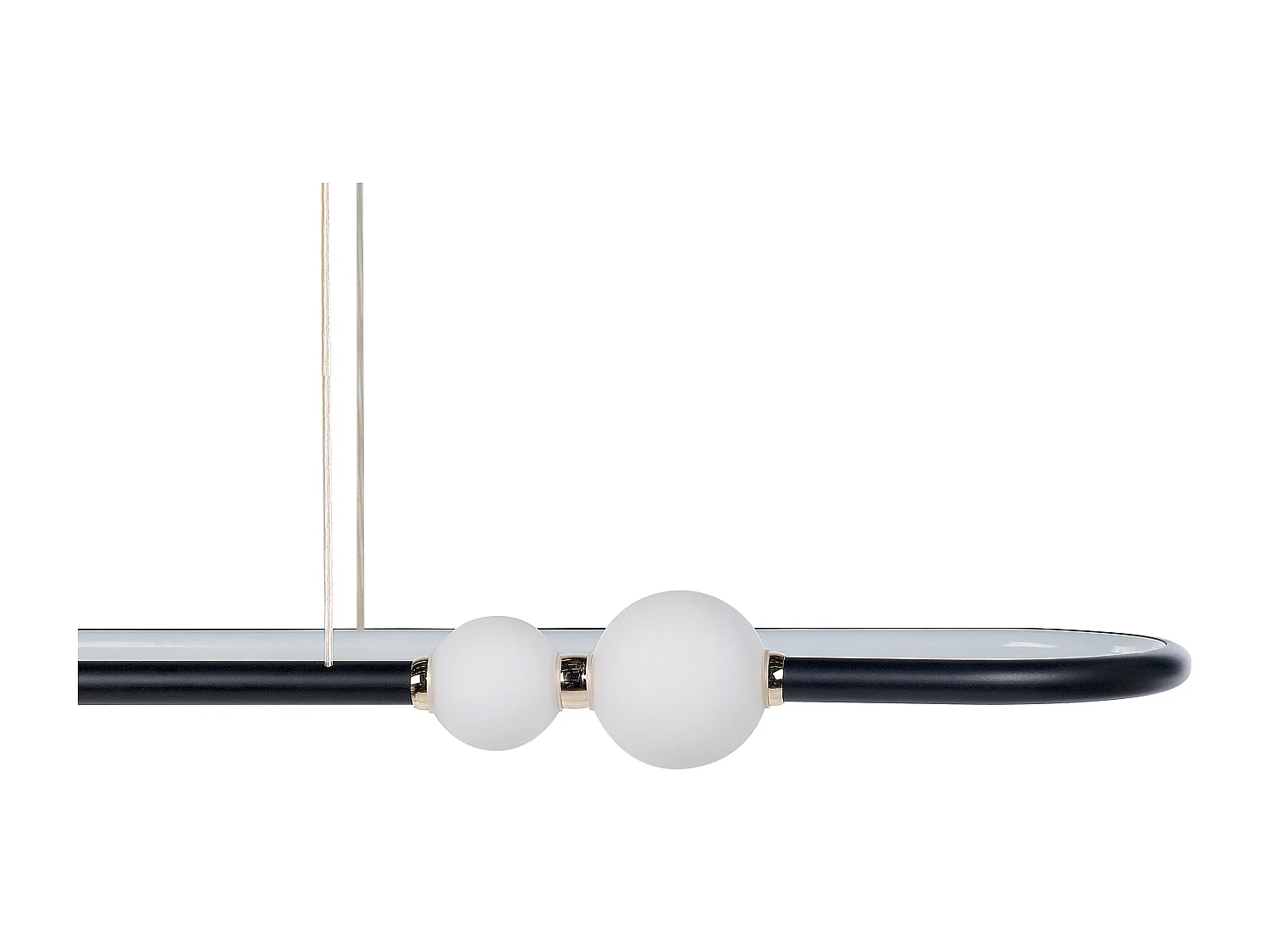 LED hanglamp FEALE Metaal Zwart