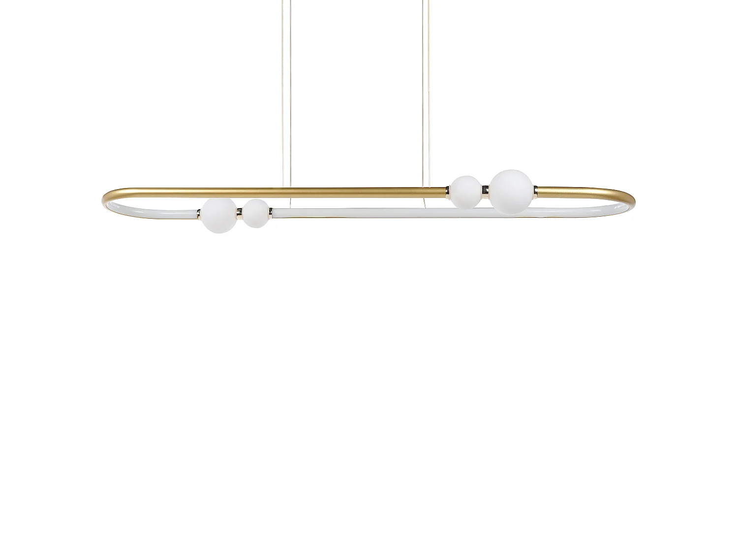 LED Hängelampe FEALE Metall Gold