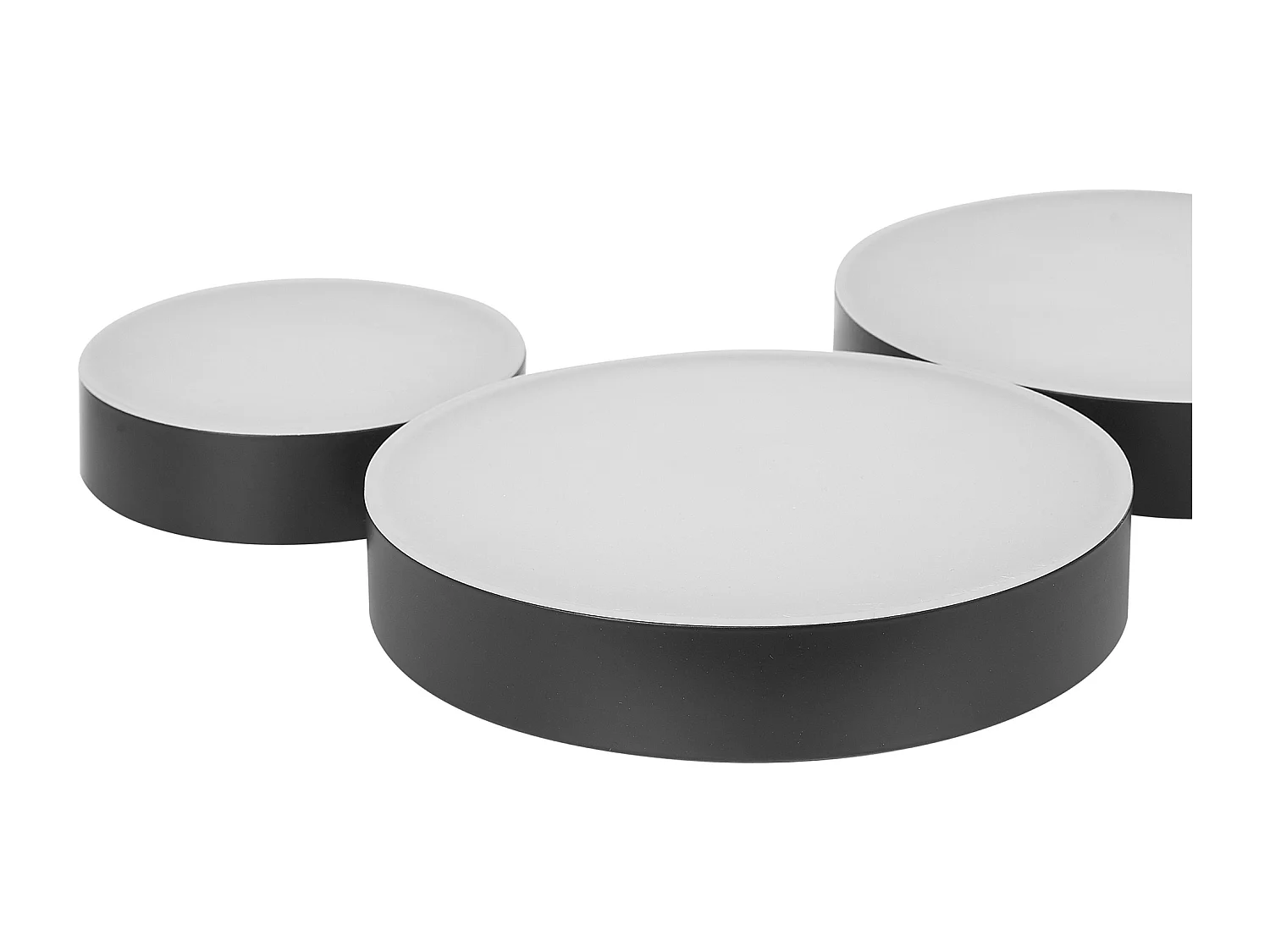 LED plafondlamp LUGA Metaal Zwart