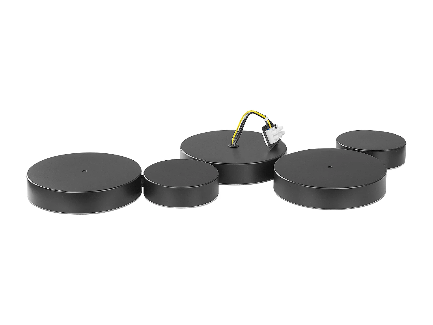 Plafonnier à LED LUGA Métal Noir
