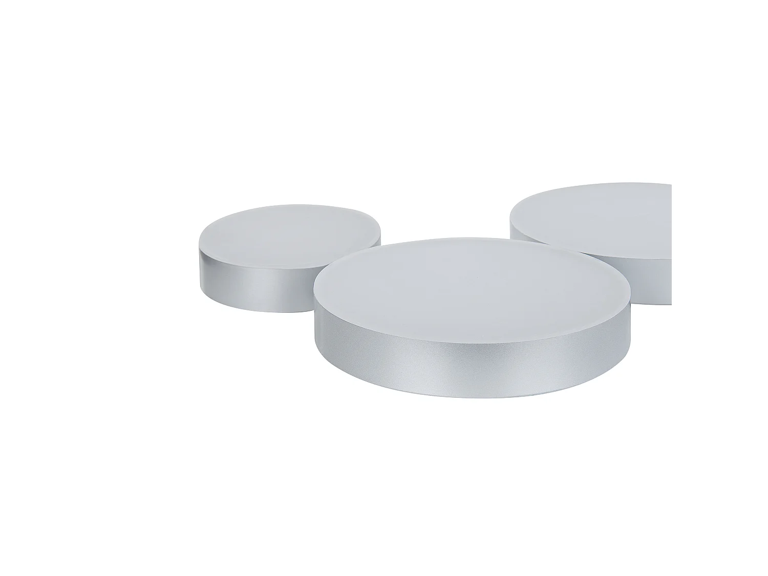 LED plafondlamp LUGA Metaal Zilver