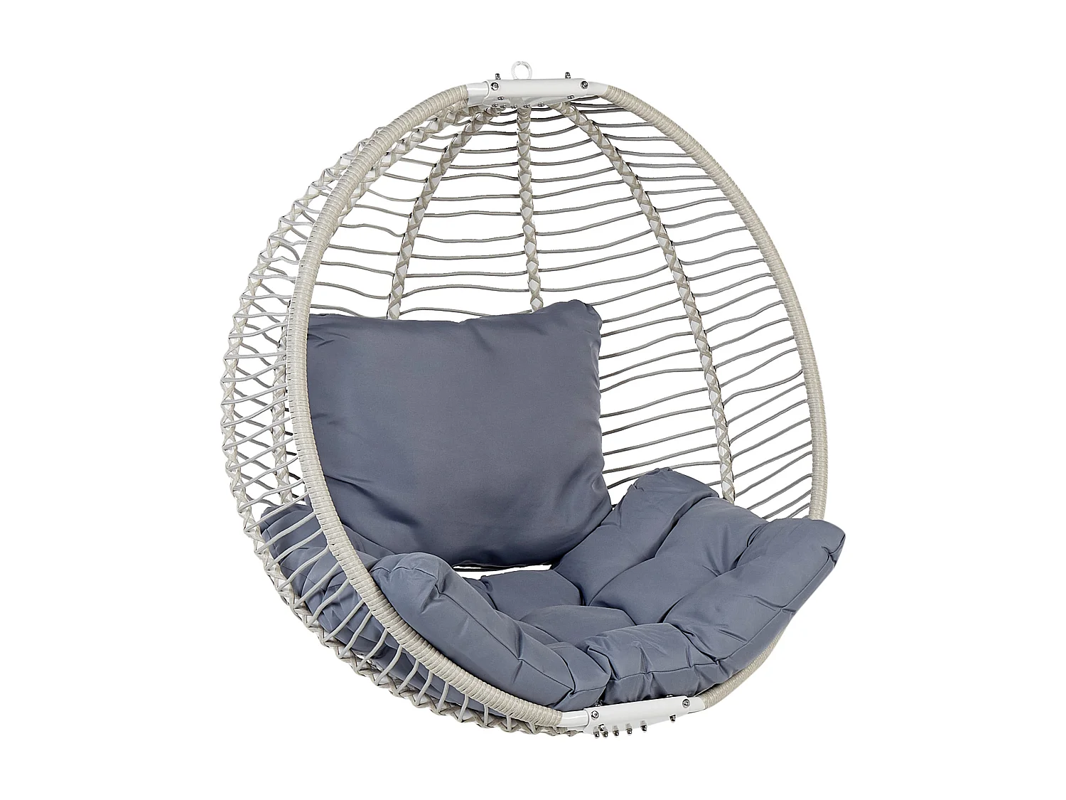 Fauteuil suspendu avec support ARCO Métal Blanc