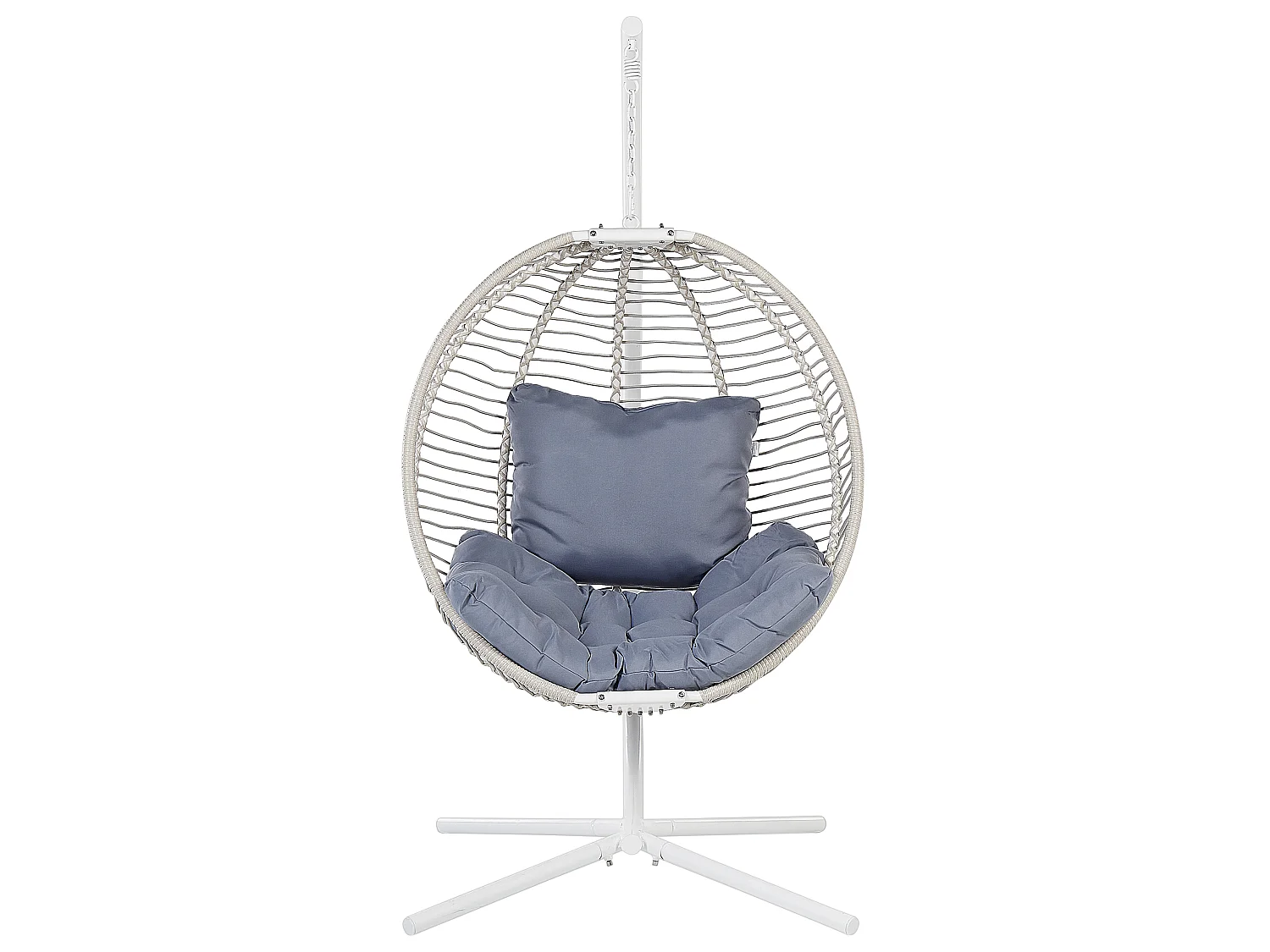 Fauteuil suspendu avec support ARCO Métal Blanc