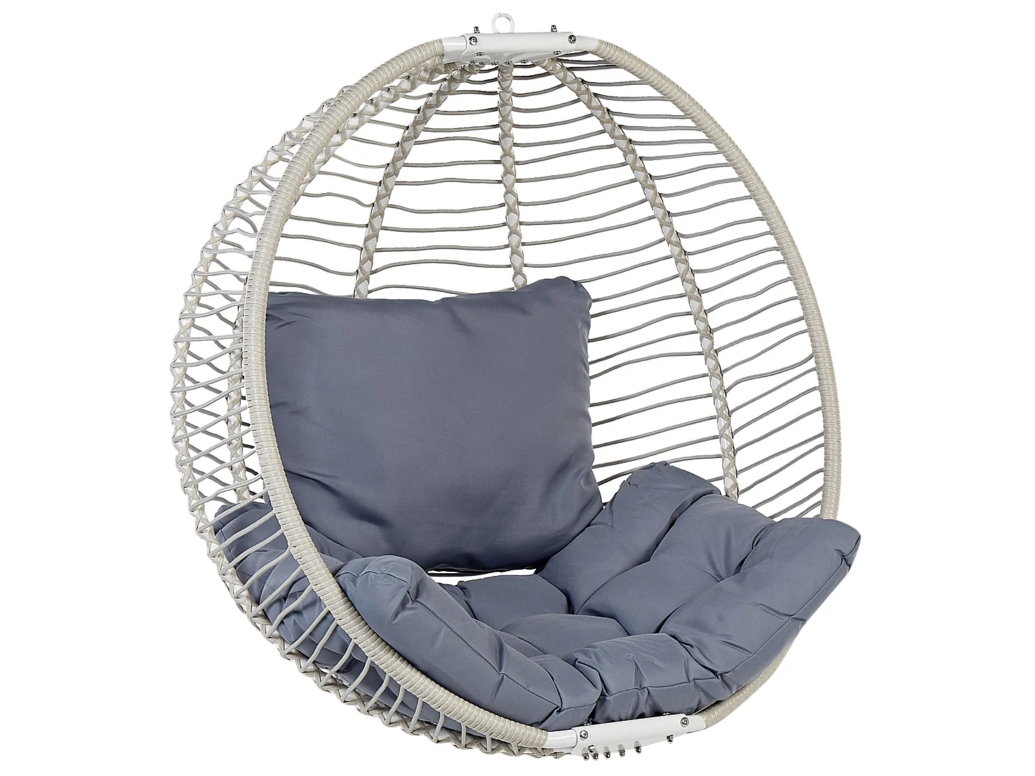 Fauteuil suspendu avec support ARCO Métal Blanc