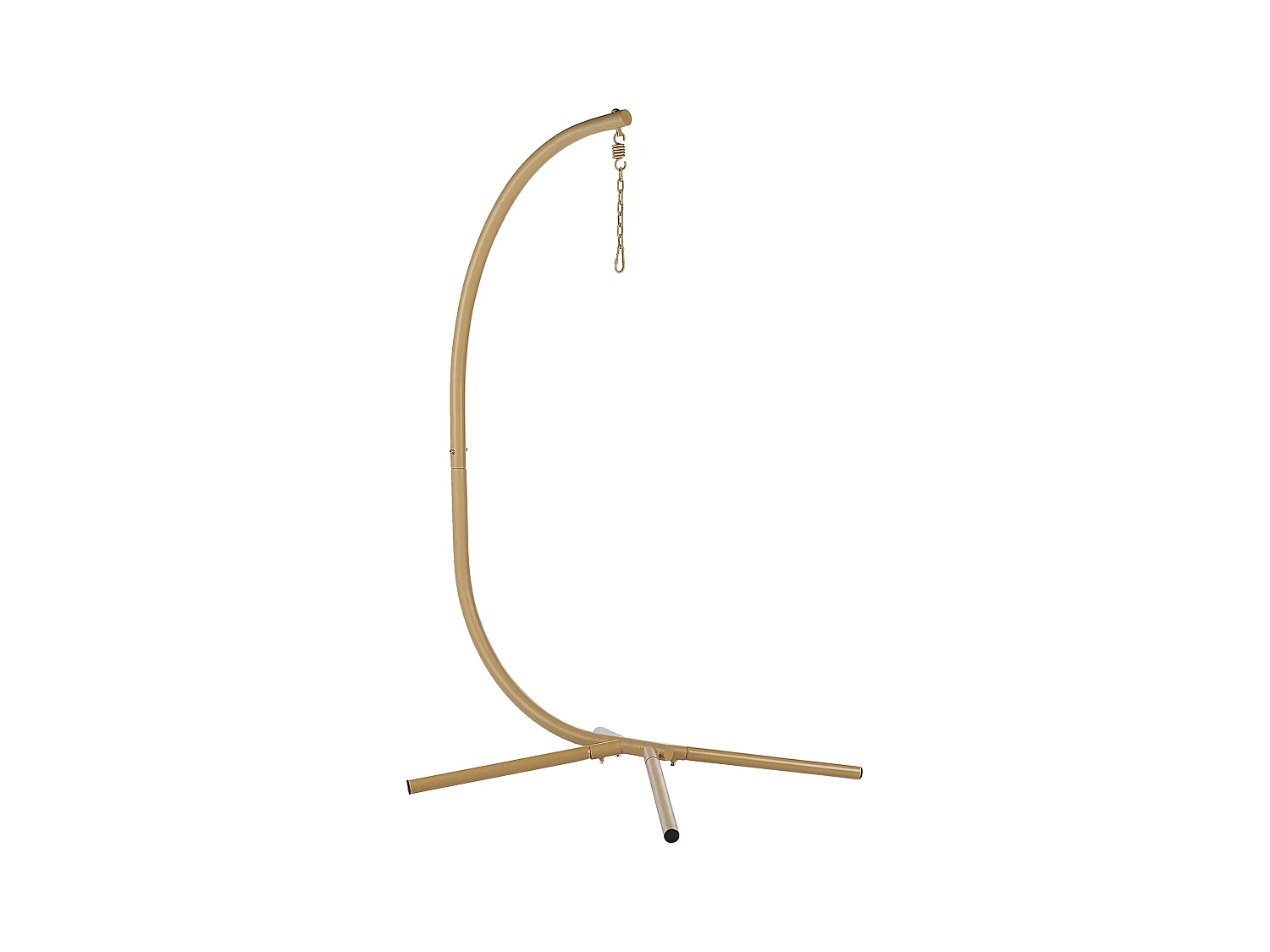 Cadeira Suspensa com Suporte ARCO Metal Creme