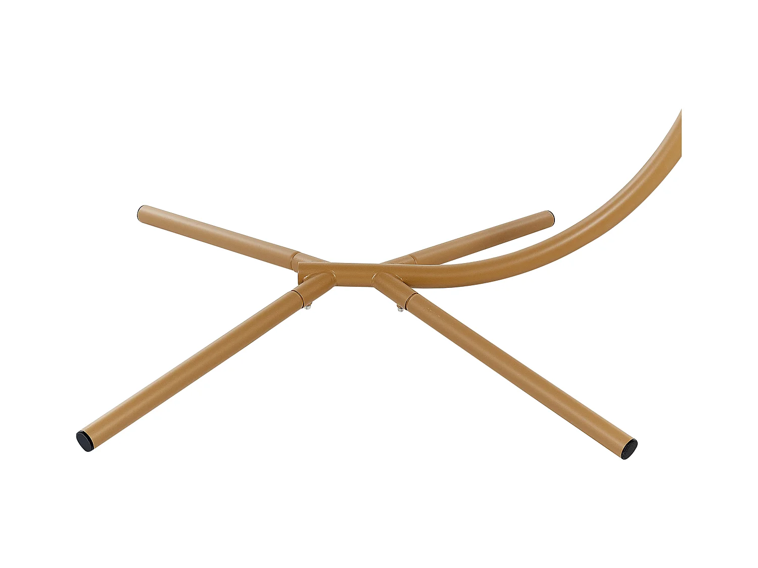 Cadeira Suspensa com Suporte ARCO Metal Creme