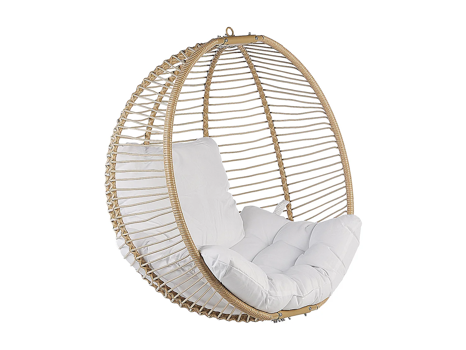 Fauteuil suspendu avec support ARCO Métal Beige