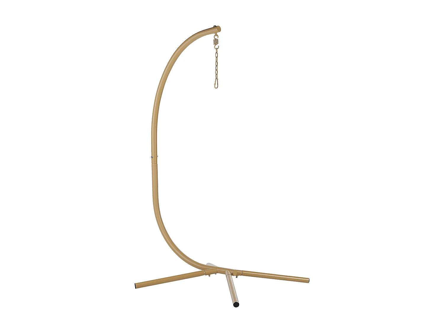 Cadeira Suspensa com Suporte ARCO Metal Creme