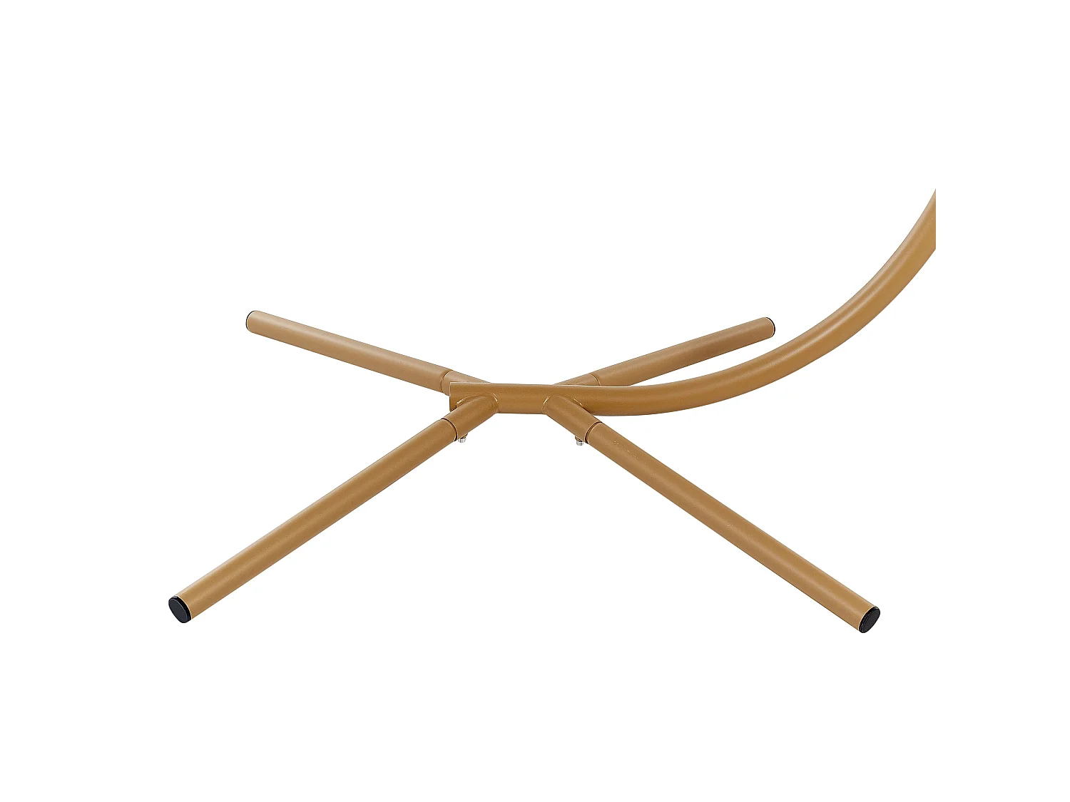 Cadeira Suspensa com Suporte ARCO Metal Creme