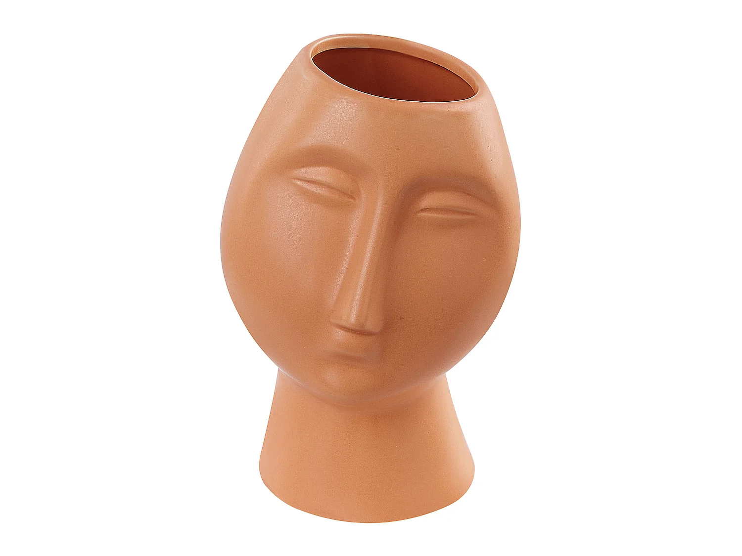 Vase à fleurs FLORINA Céramique 24 cm Orange