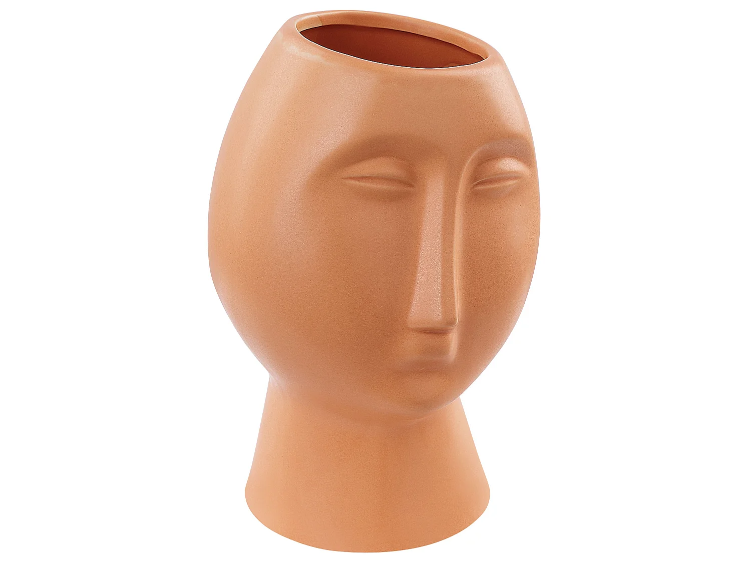 Vase à fleurs FLORINA Céramique 24 cm Orange