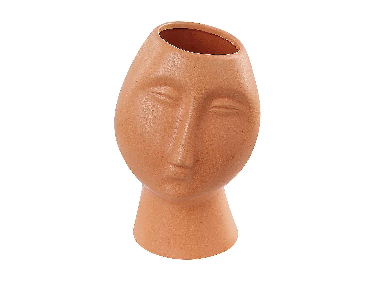 Vase à fleurs FLORINA Céramique 24 cm Orange