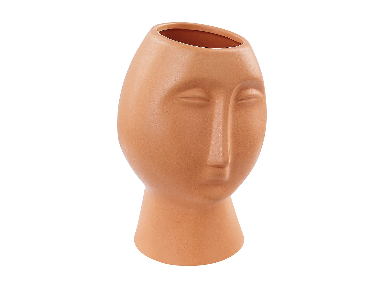 Vase à fleurs FLORINA Céramique 24 cm Orange