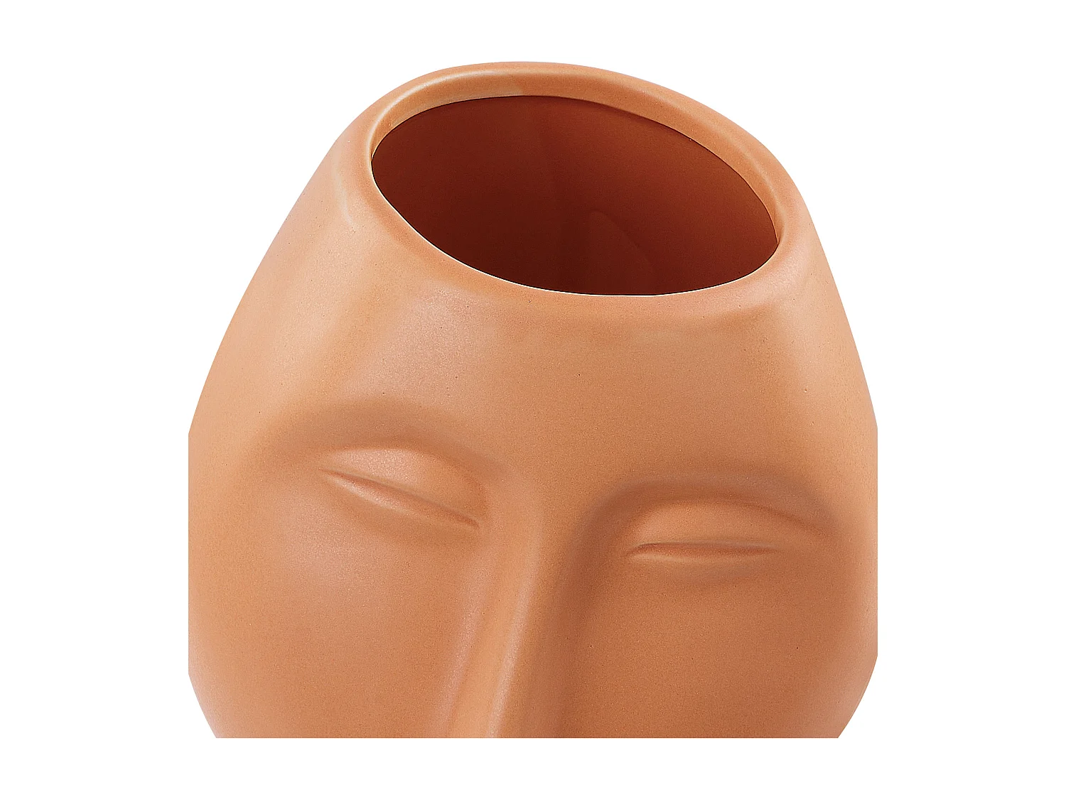 Vase à fleurs FLORINA Céramique 24 cm Orange