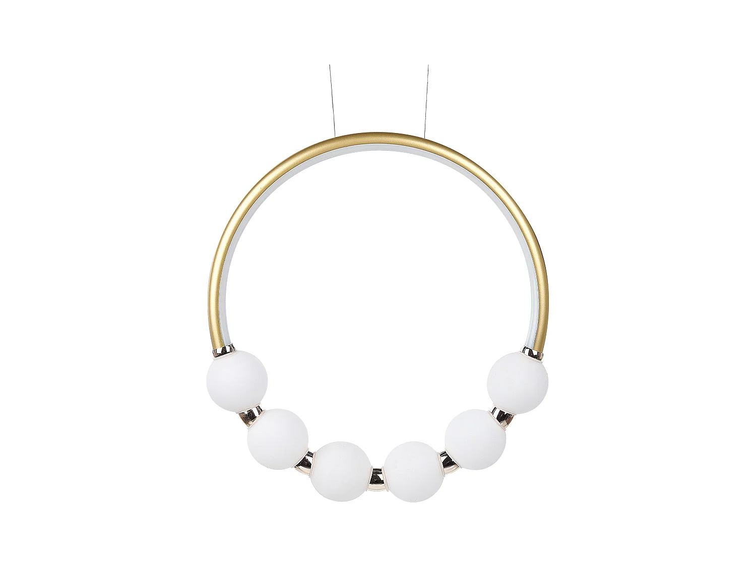 Lampe LED suspendue FANE Métal Doré