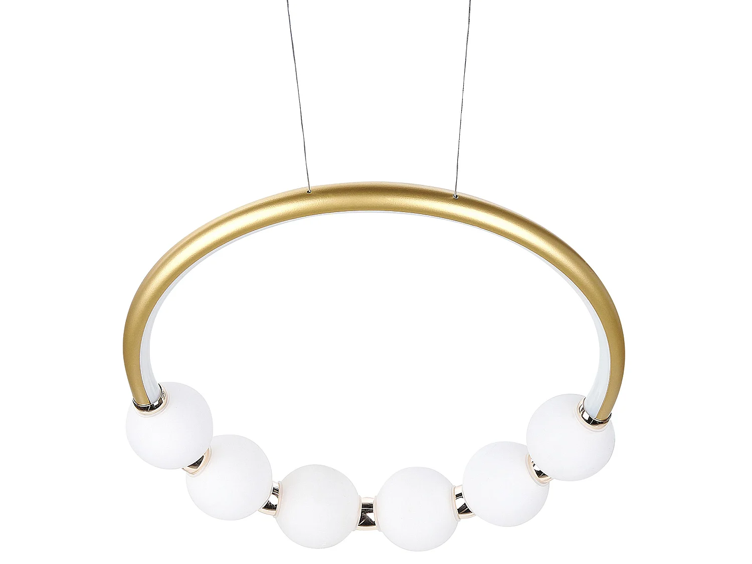 Lampe LED suspendue FANE Métal Doré