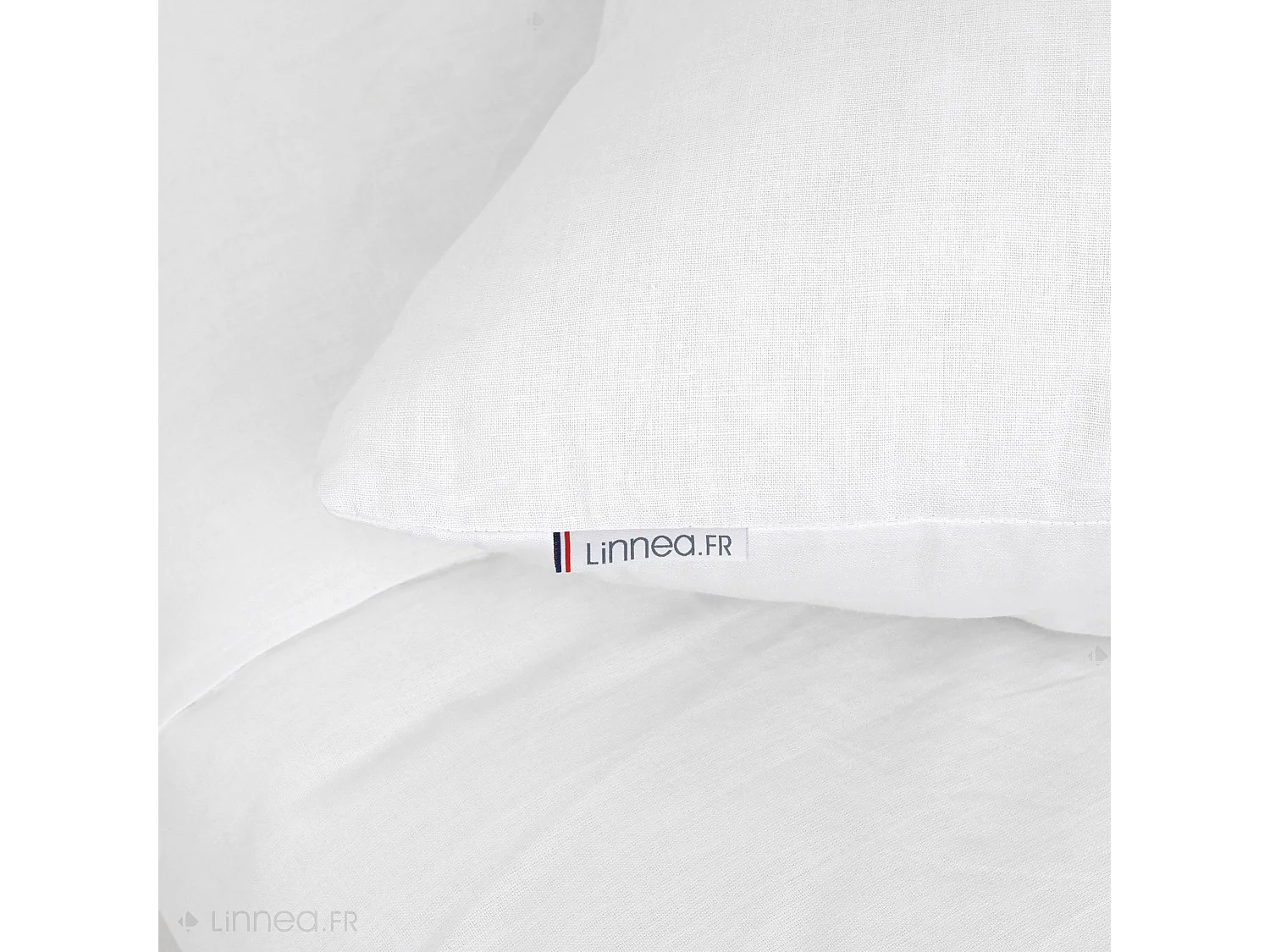 Pack premium couette hiver 120x150 garnissage 100% polyester 300 g/m2 et oreiller 40x60 cm GAVROCHE blanc