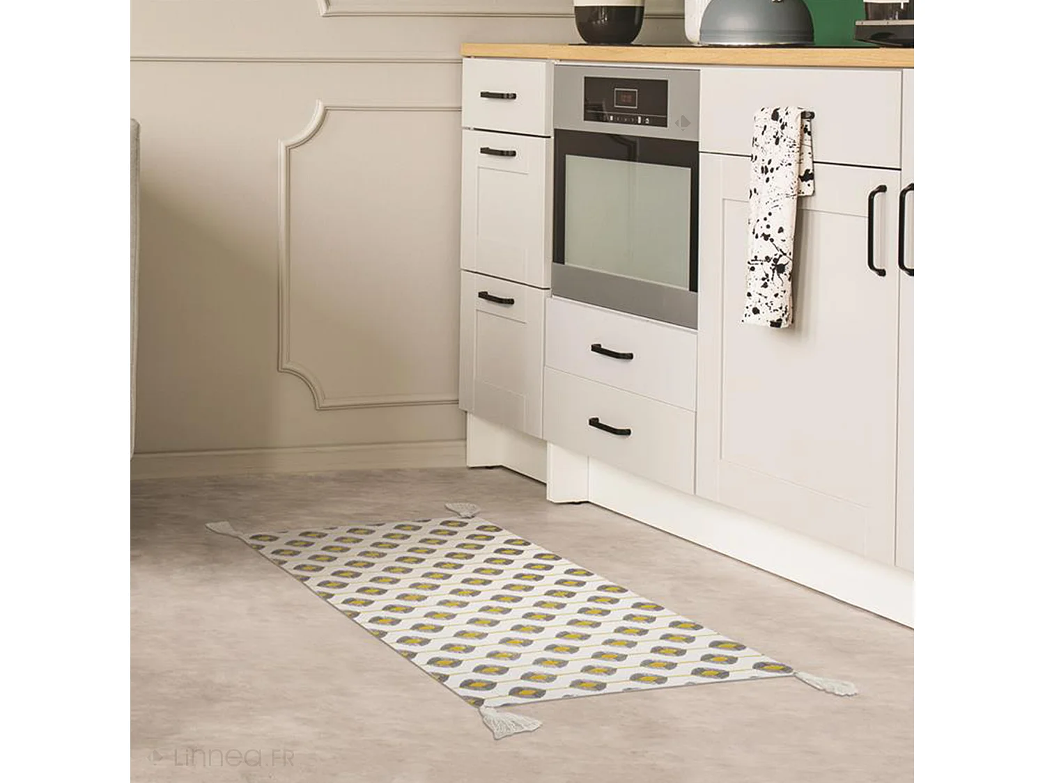 Tapis de cuisine 50x80 cm ZESTE motif géométrique multicolore