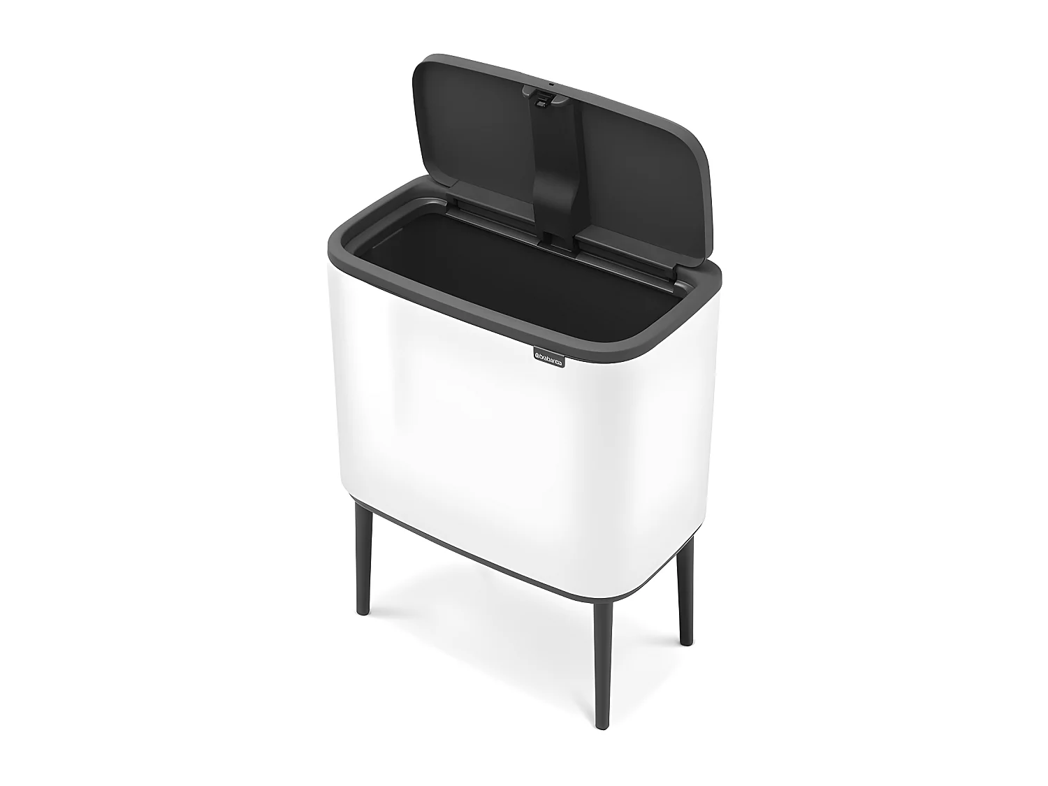 Touch Bin sur pieds 36 l blanc Code R