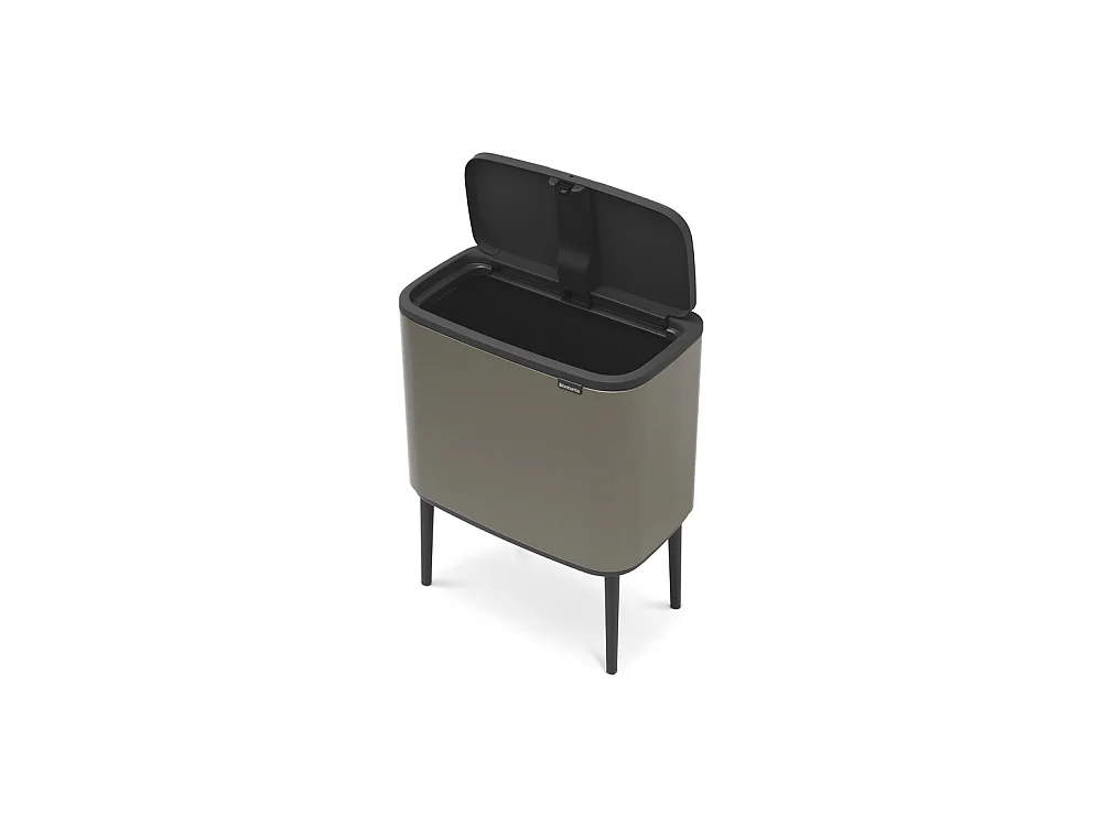 Touch Bin sur pieds 36 l platinum Code R