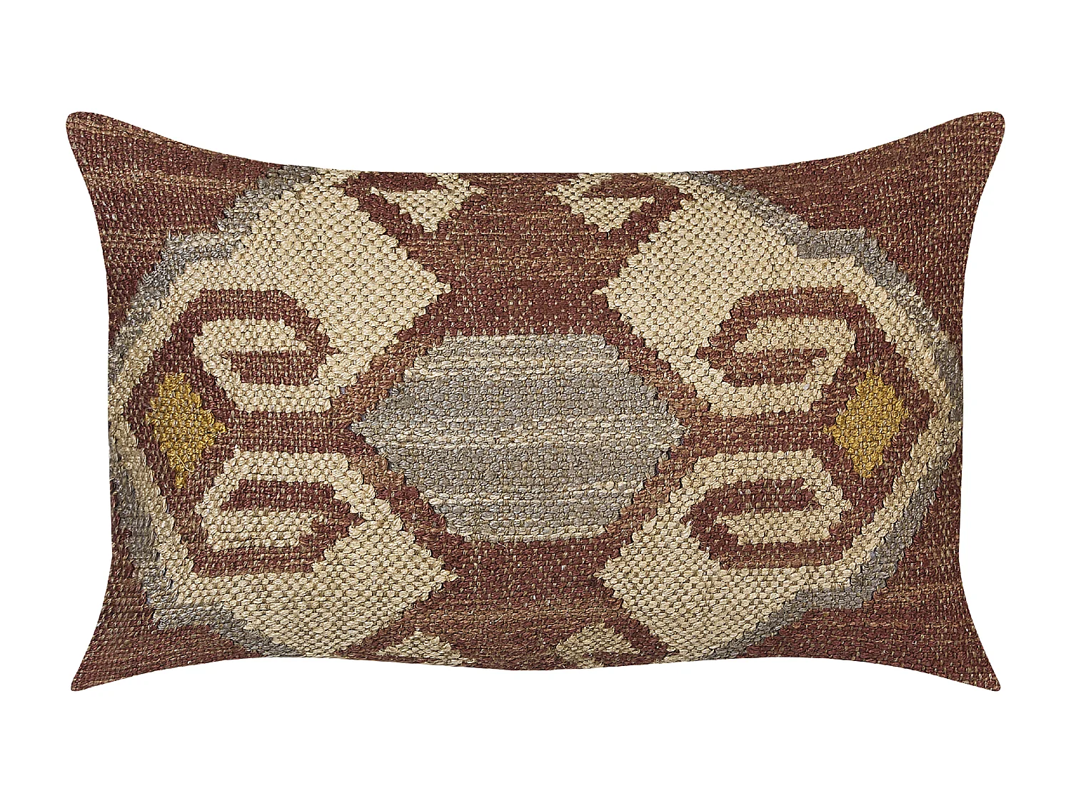 Set di 2 cuscini URPAD Iuta 30 x 50 cm Multicolore Trama orientale