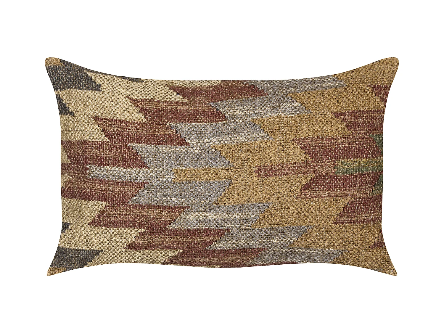 Coussin DEEPOR Jute 30 x 50 cm Multicolore Motif oriental