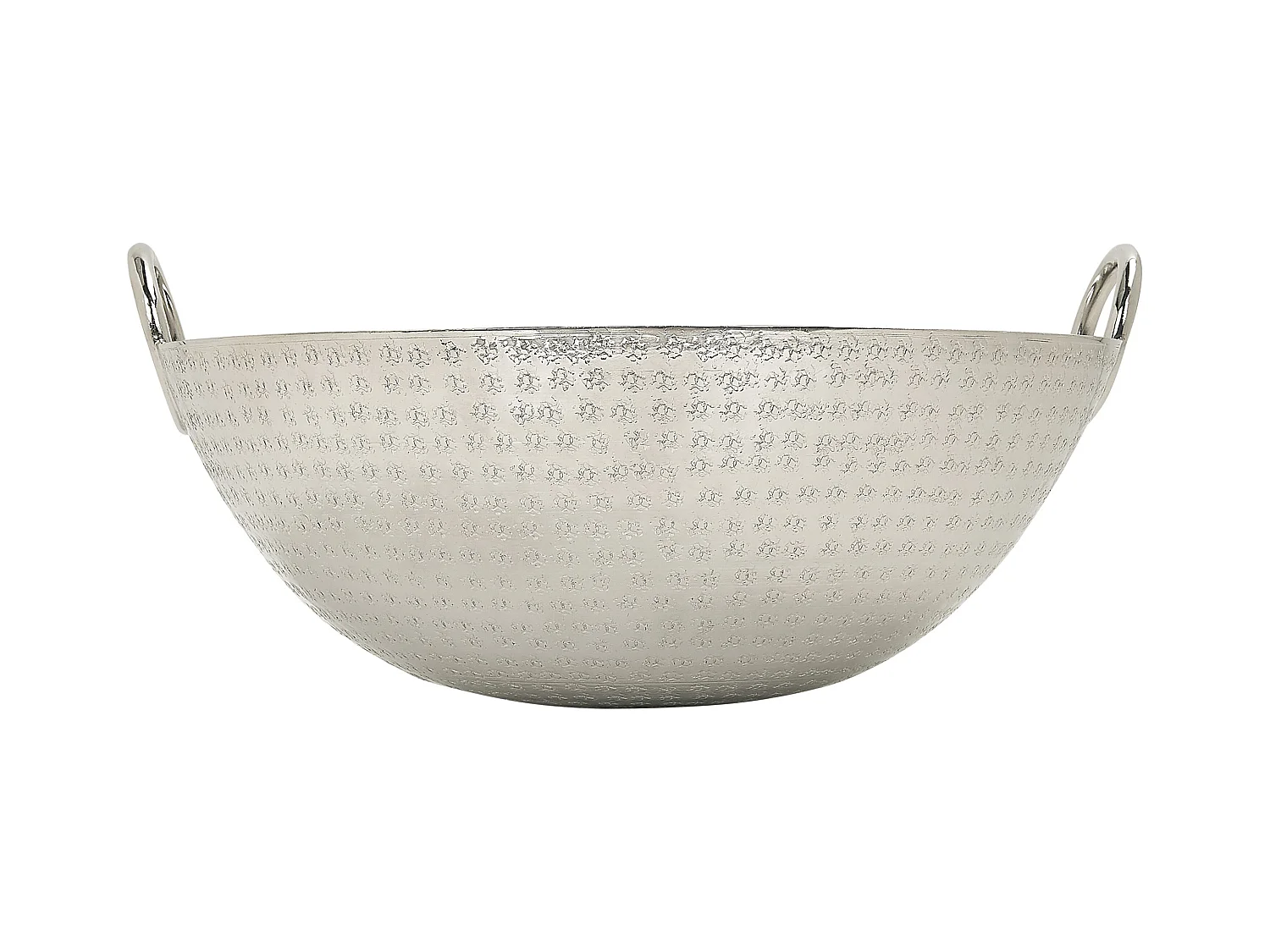 Decoratieve schaal SHIBAH Glanzend Zilver