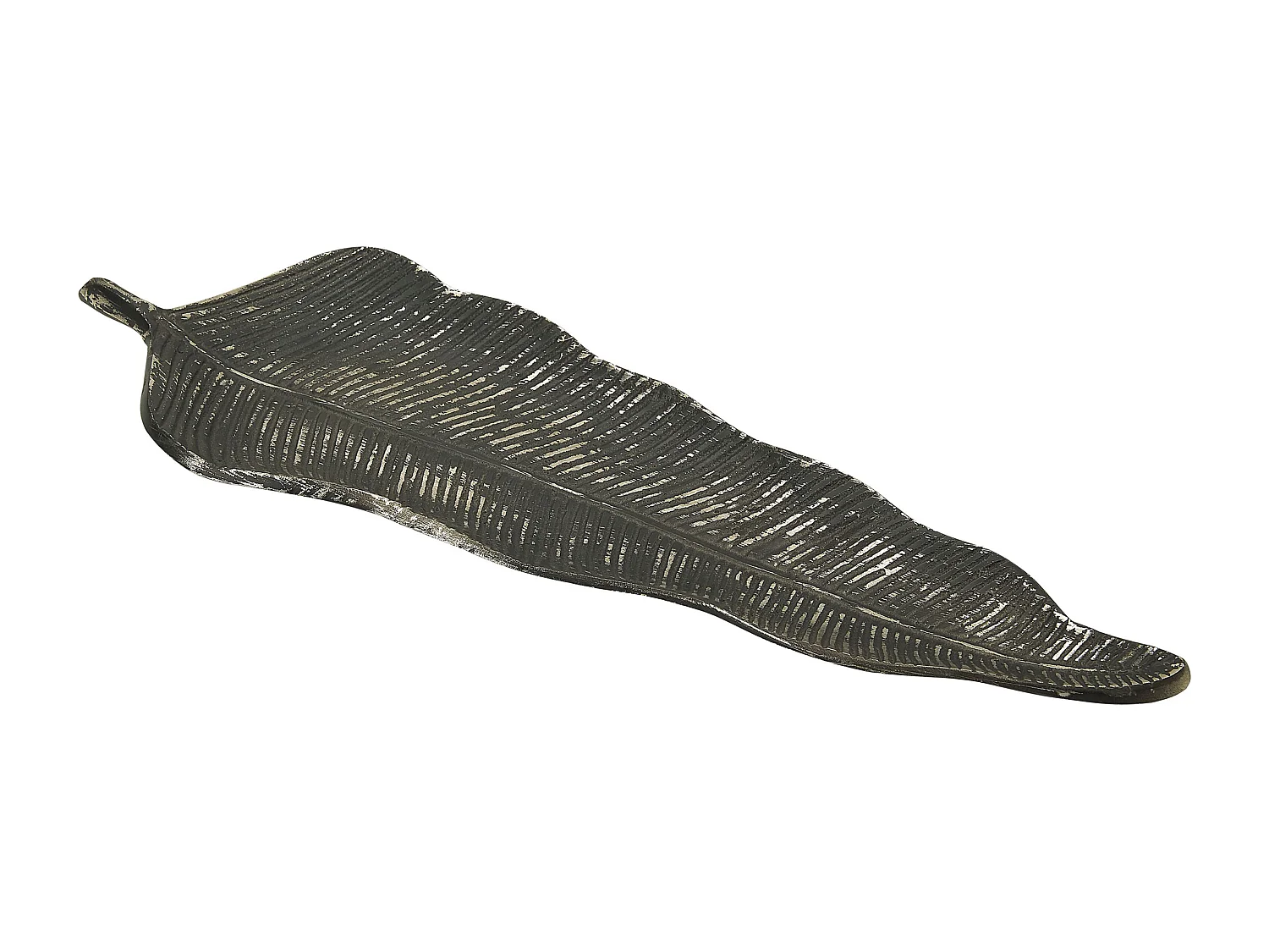 Bol décoratif LILEA Peint Argenté