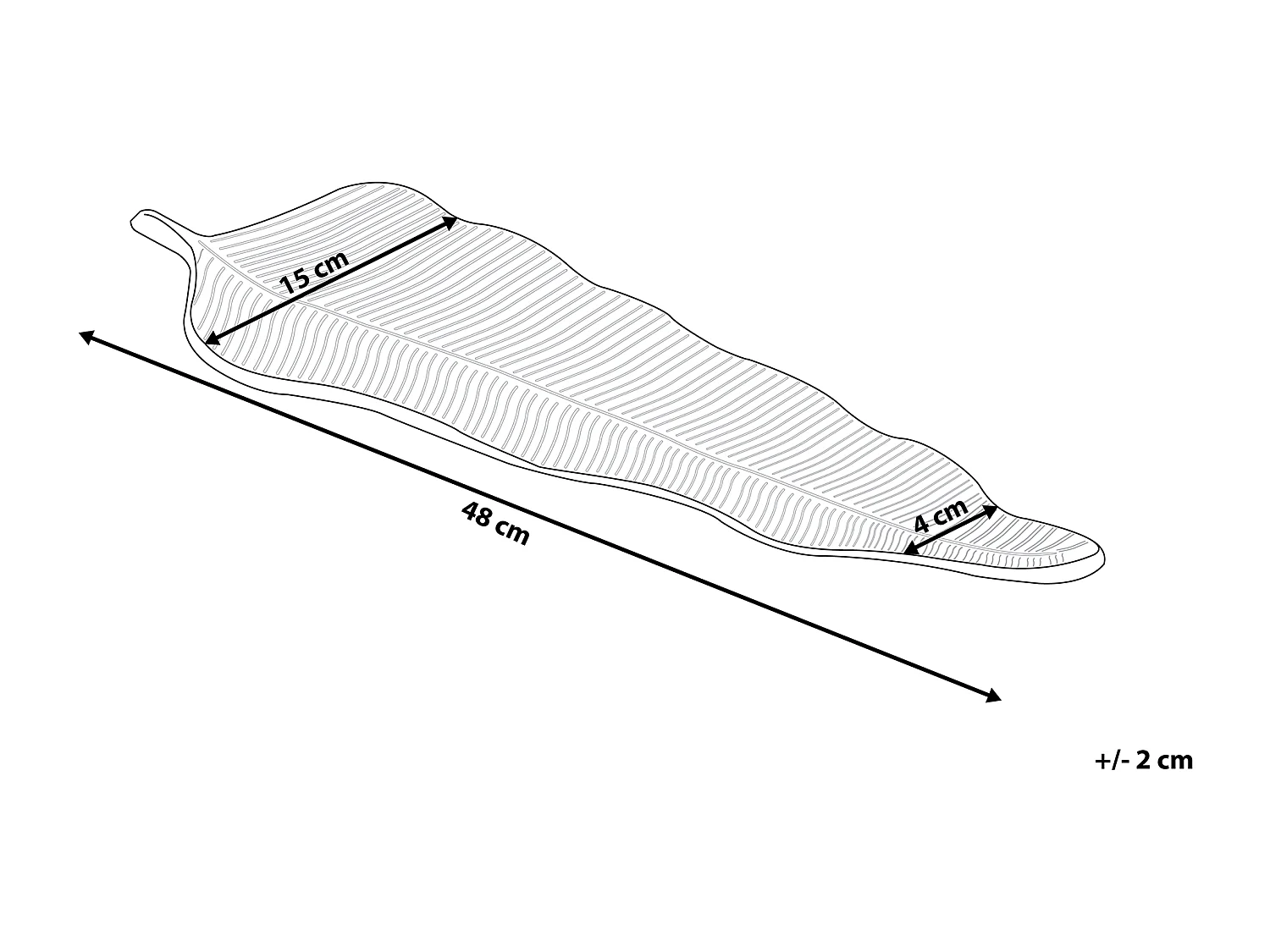 Bol décoratif LILEA Peint Argenté