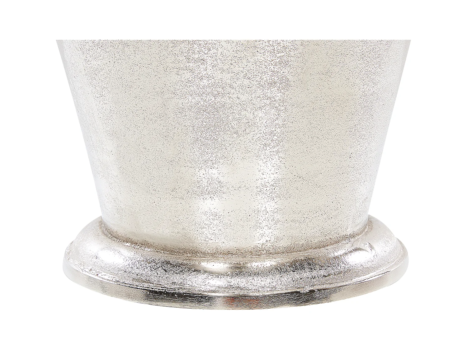 Sektkühler Silber aus Aluminium mit praktischen Griffen Glamour Look Birma