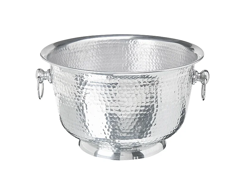 Scodelle decorative POMPEII Metallo Argento