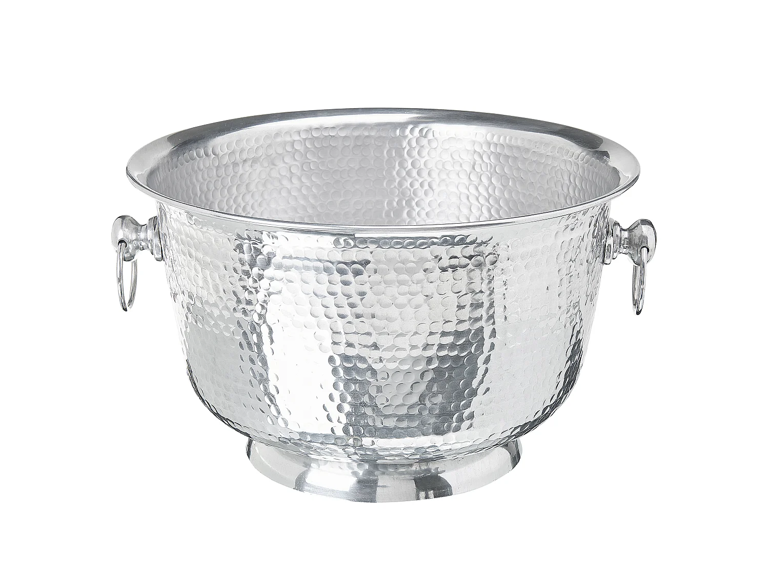 Bol décoratif POMPEII Métal Argenté