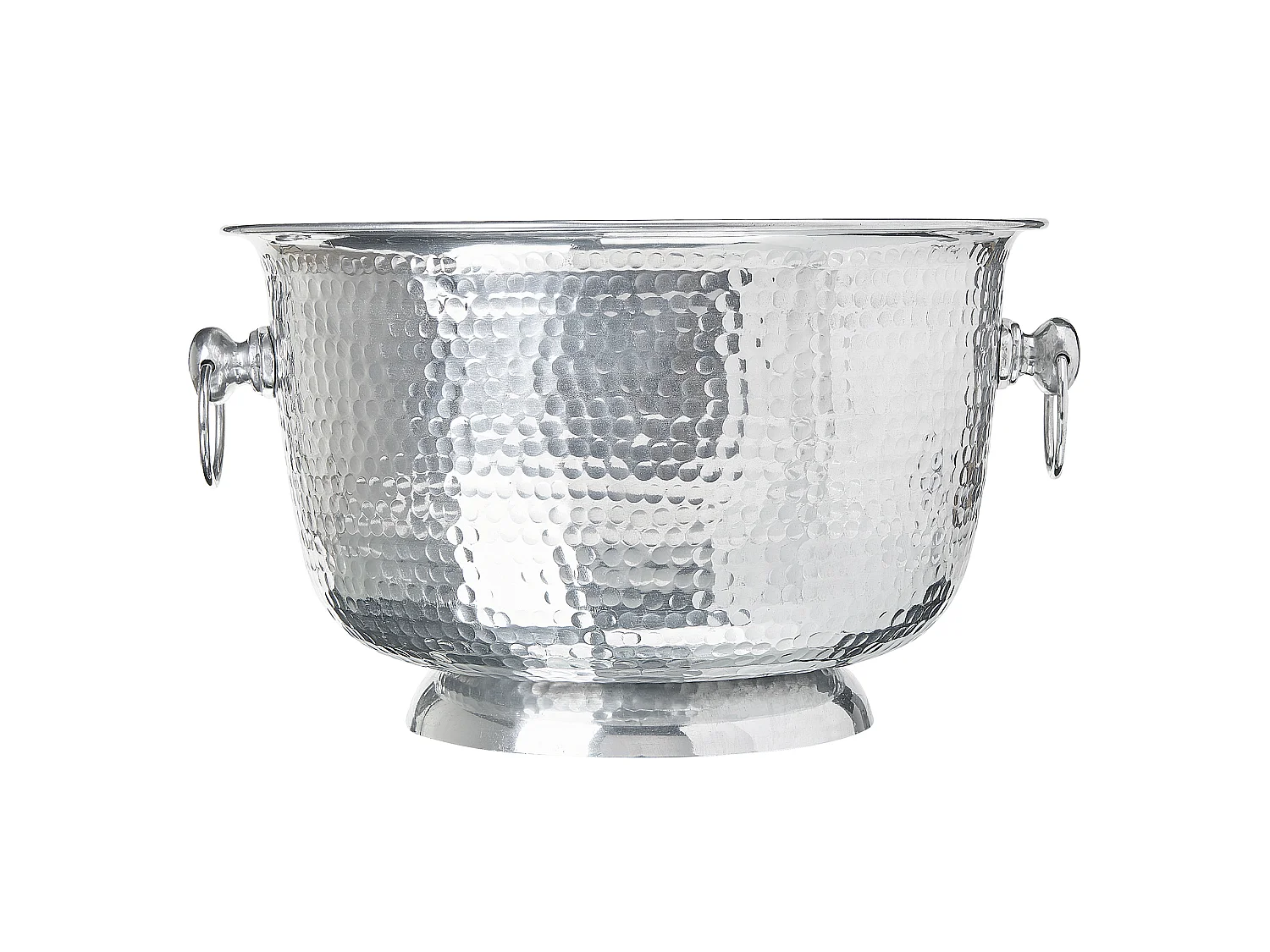 Bol décoratif POMPEII Métal Argenté