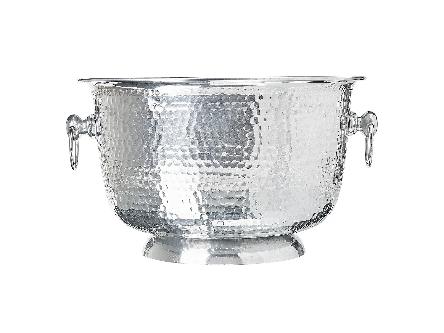 Decorative Bowl POMPEII Metal Silver