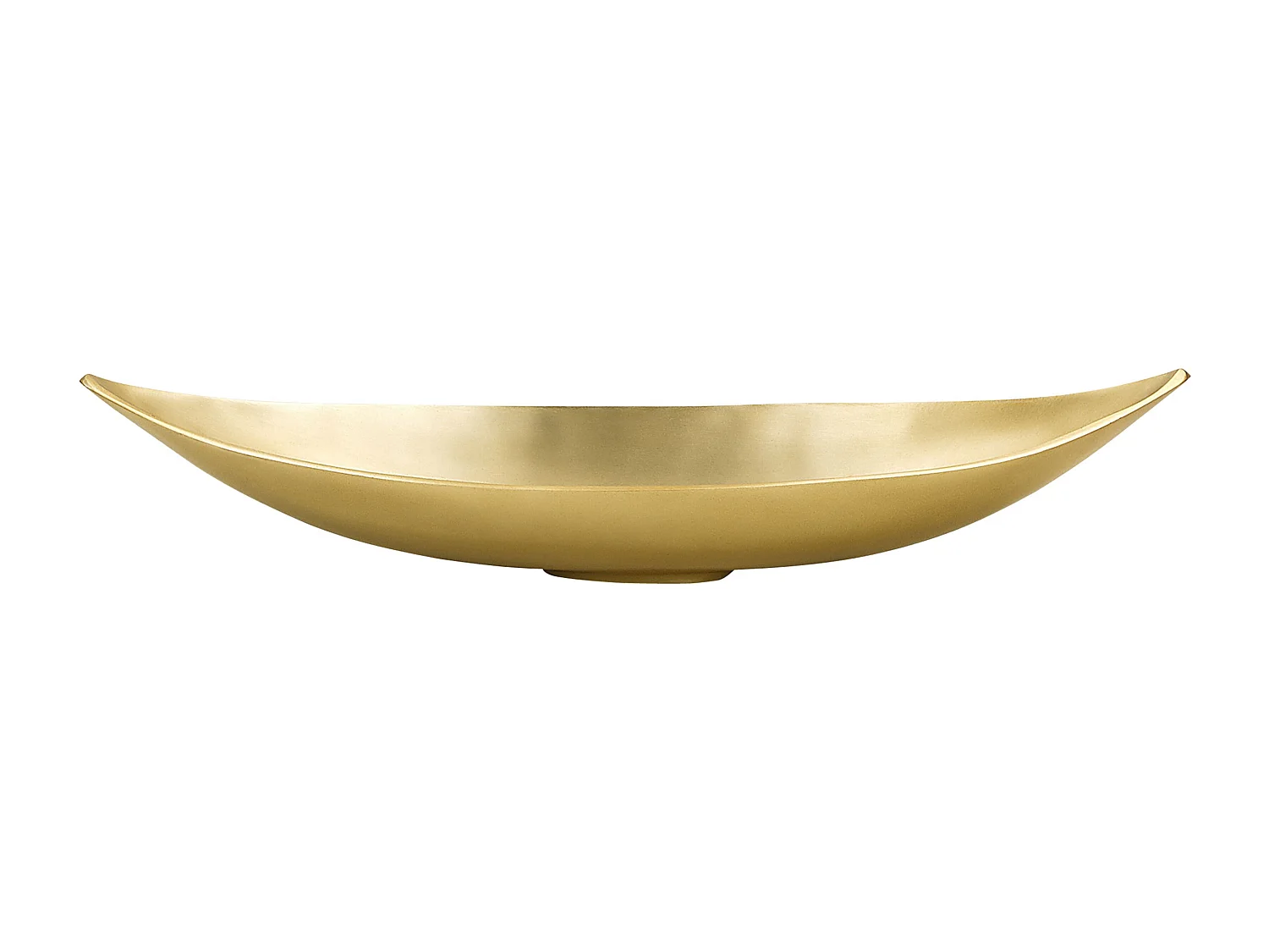 Dekoschale Aluminium gold oval 55 cm ISNIT